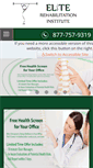 Mobile Screenshot of elitechiropracticandrehab.com